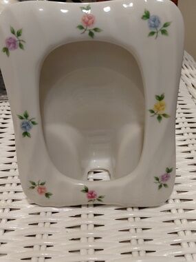 Vintage Lara San Francisco Takahaski Porcelain Roses Picture Frame